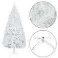 thumbnail image 4 of Zimtown 6ft Artificial Full Christmas Tree 820 Tips Holiday Decoration, White, 4 of 8