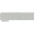 thumbnail image 3 of Abstract Upholstery Fabric by the Yard, Inspiration Pointy Petals Geometric Bicolored Pattern in Rhythmic Composition, Decorative Fabric for DIY and Home Accents, Ivory Dimgray by Ambesonne, 3 of 5