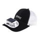 thumbnail image 5 of Sombrero de visera con ventilador ajustable para el sol ventilador integrado para ciclismo y senderismo Negro Yinane, 5 of 8