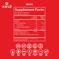 thumbnail image 3 of Avid Maca Root Gummies Natural Supplement for Vitality & Fertility Support, 60-Count, 3 of 8