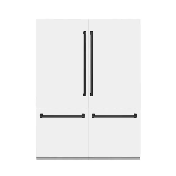 ZLINE KITCHEN AND BATH RBIVZWM60MB french door built in refrigerator