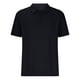 thumbnail image 1 of Playeras Elvqul para Hombre Negro Manga Corta Liso Economicas Cuello Mao Botones, 1 of 4