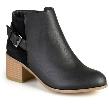 - Women's High Heel Buckle Ankle Booties