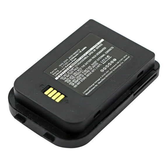 Batteries N Accessories BNA-WB-L1211 Barcode Scanner Battery - Li-Ion, 3.7V, 5200 mAh, Ultra High Capacity Battery - Replacement for Bluebird 6251-0A Battery