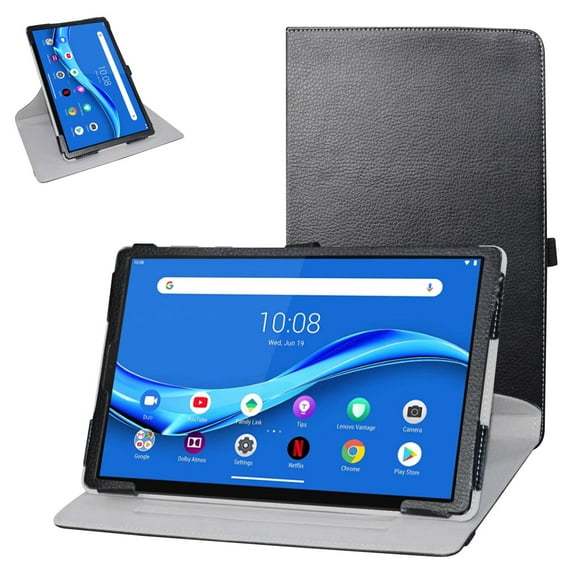 Labanema 10.3" Lenovo Tab M10 Plus /Smart Tab M10 Plus Case, 360 Degree Rotary Stand 10.3" Lenovo Tab M10 Plus /Smart Tab M10 Plus Cover, Case for 10.3" Lenovo Tab M10 Plus /Smart Tab M10 Plus (Black)
