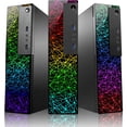 thumbnail image 3 of Restored Custom Built RGB Lights PC- Lenovo ThinkCentre SFF Computer, Intel Core i5-6500 Upto 3.60GHz, Radeon RX 550 4GB GDDR5, 32GB RAM, 2TB SSD, Win 10 Pro WIFI Gaming PC Keyboard & Mouse (Refurbished), 3 of 5