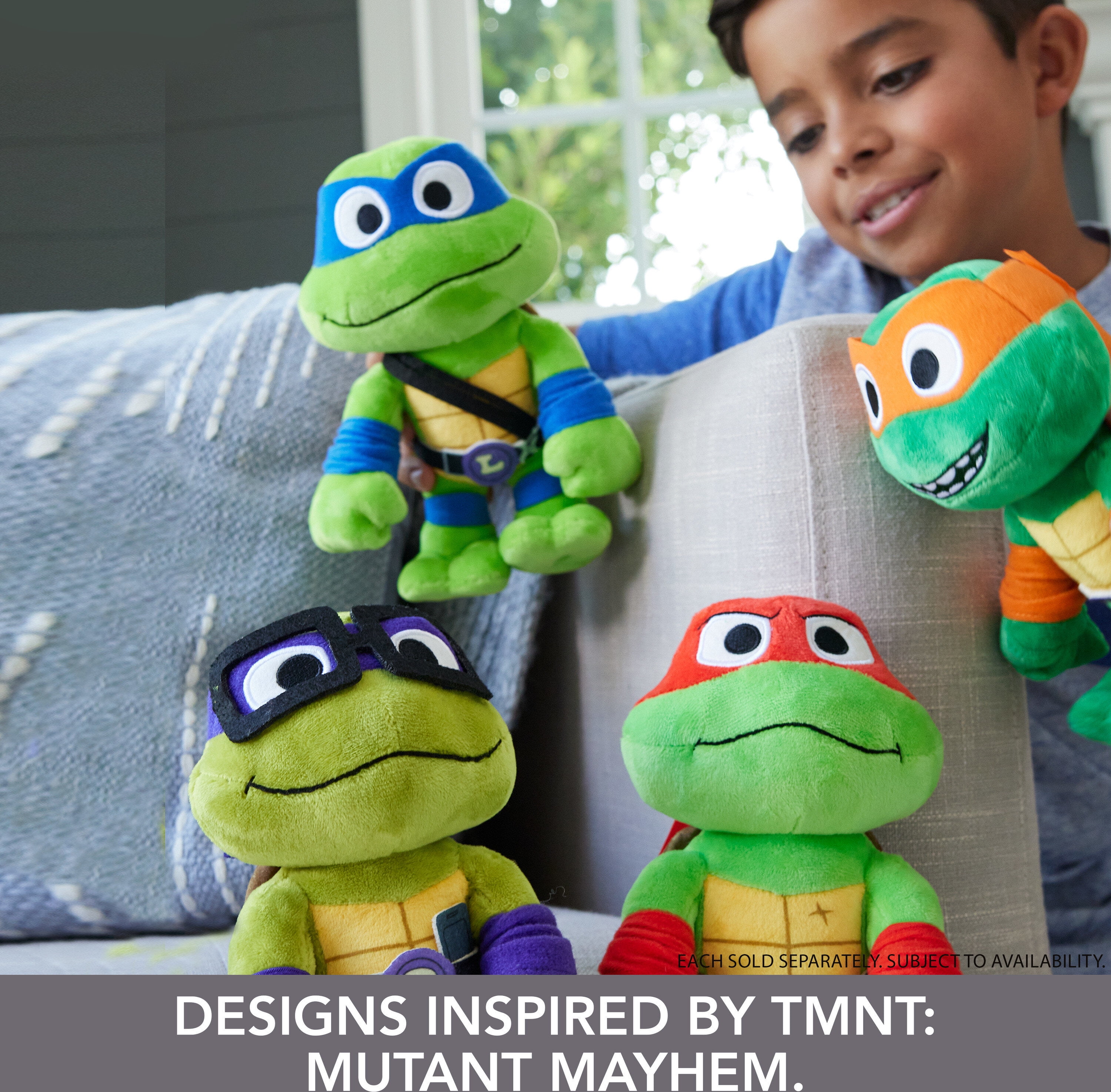  Mattel Teenage Mutant Ninja Turtles: Mutant Mayhem Plush Toys  Cuutopia, 10 Inch Rounded Michelangelo Kawaii-Style Plush, Orange Masked  Mikey : Toys & Games