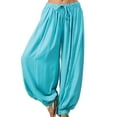 thumbnail image 1 of Pantalones de pierna ancha Minnieouse Pantalones casuales para Gimnasio y Yoga Verano mujeres niñas, 1 of 5