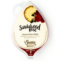 Sandalwood Rose Soy Wax Melts - All Natural   Essential Oils   Phthalate Free - Shortie's Candle Company