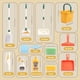 thumbnail image 3 of Juguetes, Educación, Juego de 12 piezas de juguetes de limpieza para que los niños jueguen en casa. Juguete combinado con recogedor para ejercitar la capacidad de limpieza de las manos de los niños. A, 3 of 9