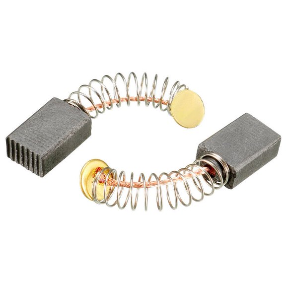 2Pcs Carbon Brushes For Electric Motors 13Mm X 8 X 5Mm Replacement Part