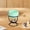 Green, variant on CUTICATE Tea Light Porcelain Melting Pot Chocolate Fondue Pot Anniversary Snack Appliances Butter Heater Ceramic Hot Pot white
