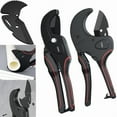 thumbnail image 4 of Ratcheting Pipe Tube Cutter For PVC PU PP PE Hose 32 Mm 75 Mm Fast Square Cuts Fine Ground Blade Easy Replace Professional Tool, 4 of 6