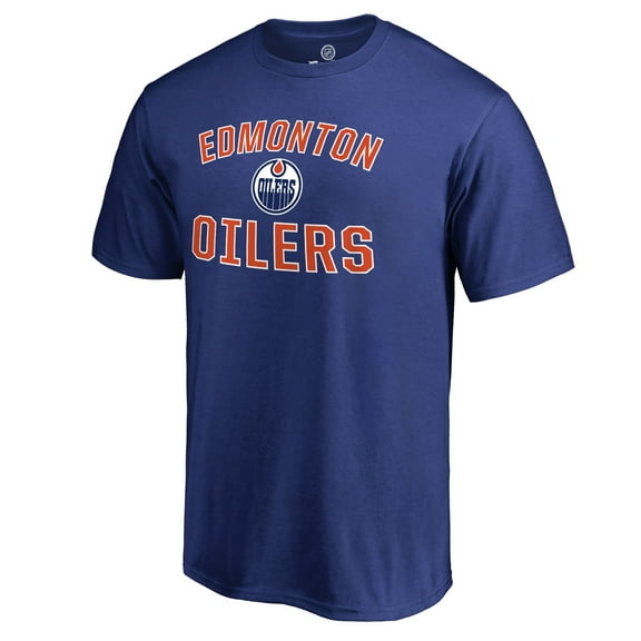 Men's Royal Edmonton Oilers Victory Arch T-Shirt