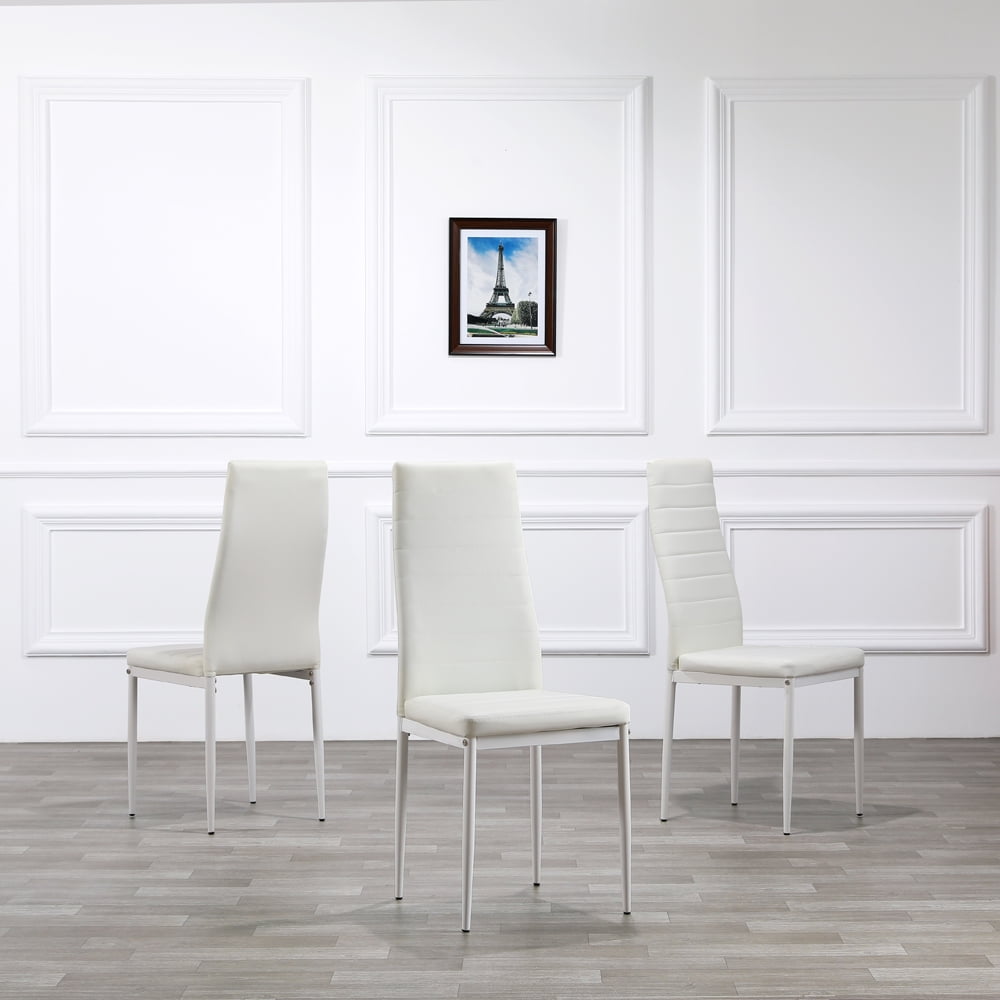 Kepooman 4Pcs Dining Chairs, Set of 4 High Back Dining Chairs Set for Home Kitchen Kepooman 4Pcs Dining Chairs, Set of 4 High Back Dining Chairs Set for Home Kitchen