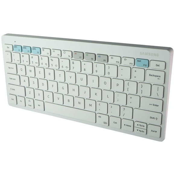 SAMSUNG Bluetooth Smart Keyboard Trio 500 - White (EJ-B3400UWEGUS) (Used)