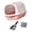 Pink, variant on AOOOWER Enclosed Cats Litter Box with Removable Top to Maintain Freshness Easy Access