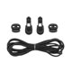 thumbnail image 2 of Cordones elásticos Lazy No Tie Sport Easy Lock reflectantes unisex (negro), 2 of 4