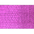 thumbnail image 1 of Ahgly Company Indoor Rectangle Solid Pink Modern Area Rugs, 7' x 9', 1 of 4