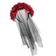thumbnail image 1 of Qarigey Tocado de Halloween Puesta en escena Elementos de utilería para jugadores de rol Accesorios coloridos para el cabello para mujeres Suministros Accesorio para el cabello Rojo, 1 of 6