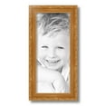 thumbnail image 2 of ArtToFrames 7" x 16" Bright Gold Picture Frame, 7x16 inch Gold Wood Poster Frame (WOM-4928), 2 of 7