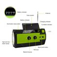 thumbnail image 2 of Mistaha Portable AM/ & NOAA Radio Outdoor Solar Emergency Hand Crank Radio Reading Light Motion, 2 of 6