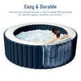 thumbnail image 4 of Portable Inflatable Tub w 140 Massaging Jets for Patio Backyard & More, 4 of 11