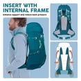 thumbnail image 2 of Mochila de Senderismo N NEVO RHINO con Armazón Interno 50/60/65/70/80L, 2 of 6