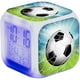thumbnail image 1 of wonima44 Digital Alarm Clock, 3.15 Inch Football Alarm Clock Cube Novelty Alarm Clock Kids Alarm Clocks with Colorful Night Light Soccer Alarm Clocks for Boys Bedroom, 1 of 1