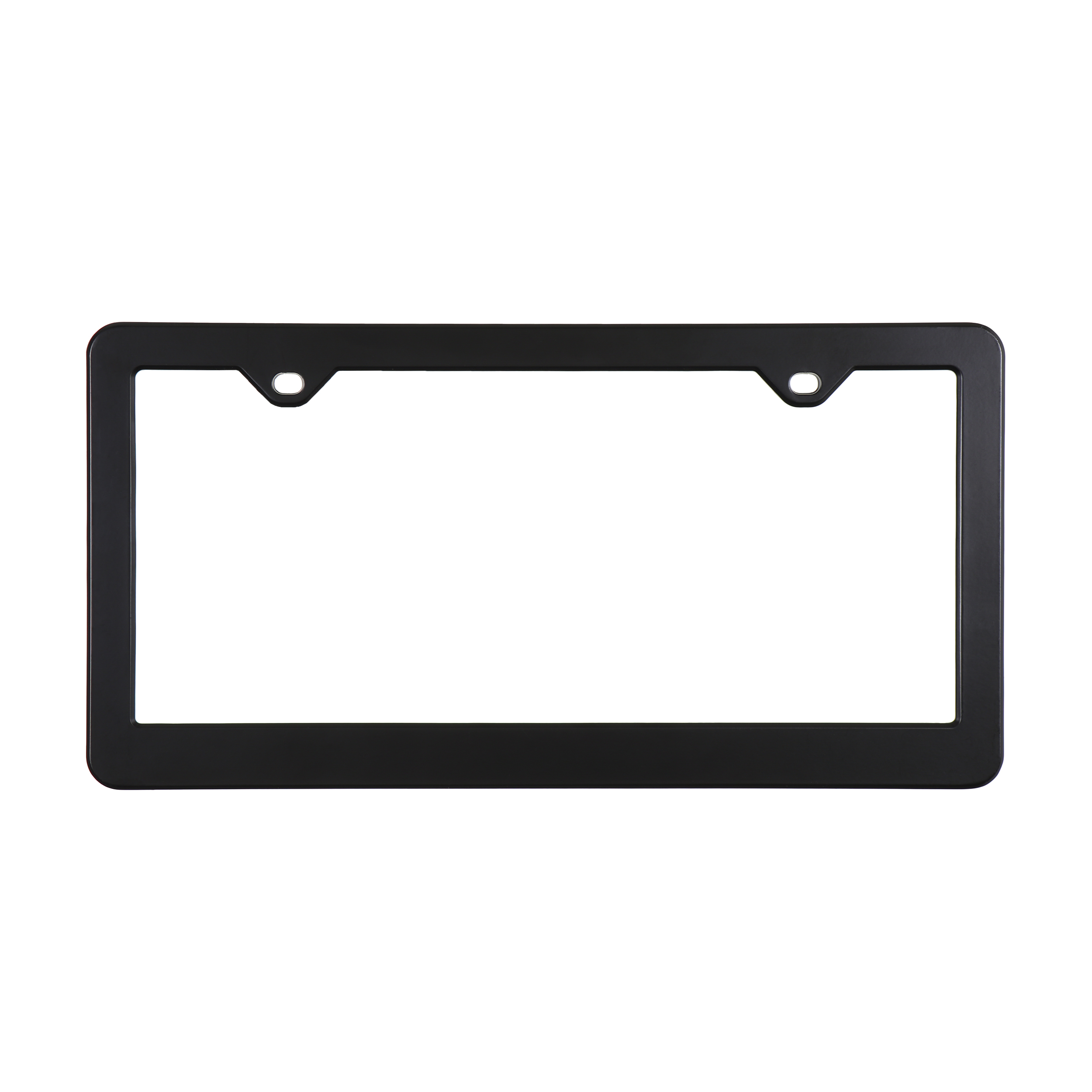 Auto Drive Black Metal License Plate Frame