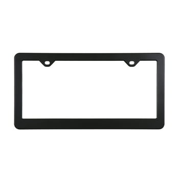Auto Drive Black Metal Automotive Dealer License Plate Frame, 90140W