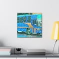 thumbnail image 6 of Bus of Colorful Hues - Canvas, 6 of 25