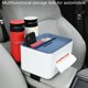 thumbnail image 5 of onlyliua Ofertas Del Día Caja de Almacenamiento para Reposa Brazos de Coche, Organizador de Asiento de Coche, Organizador Lateral Multifuncional Plegable para Vasos de Agua, Toallas de Papel y Teléfo, 5 of 7