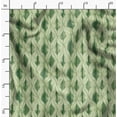 thumbnail image 2 of Soimoi Geometric Print,Cotton Cambric, Quilting Fabric Sold by The Yard 42 Inch Wide, Medium Weight Cotton Fabric, SewingSupplies, Light Green, 2 of 6