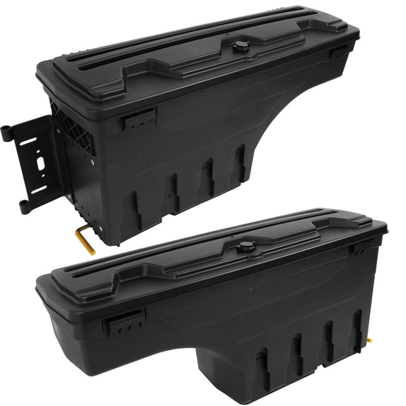 SCITOO Lock And Keys Truck Bed Storage Box Tits For Chevrolet Silverado 2008-2019,For GMC Sierra 2008-2019 Left Driver Side and Right Passenger Side