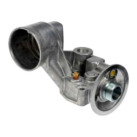 KarParts360 For Ford F-450 Super Duty 1999 00 01 02 2003 Engine Oil Cooler Mount | Aluminum and Steel | Metallic Finish | Gray | 0.35 Inches Mounting Hole Diameter | 3 Mounting Hole | For 1814684C2