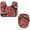 Multicolor 3, variant on PhooArto Toilet Lid Cover and U-Shaped Toilet Floor Mat Set of 2 Pieces, Cartoon Watermelon Pattern Toilet Mat Set, Machine Washable Seat Covers Non-Slip Absorbent Rugs