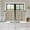 Tan,, variant on Tan Lines 2 Panel Kitchen Curtains for Small Windows, Modern Gingham Plaid Striped Farmhouse Bathroom Tier Curtain, Short Window Treatment for Bedroom/Living Room 55"x36"