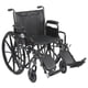 thumbnail image 4 of Silla de ruedas Drive Medical SSP220DFA-EF Silver Sport 2, 4 of 5