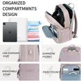 thumbnail image 4 of Mochila EMPSIGN para portátil de 15,6 pulgadas con carga USB, resistente al agua, 4 of 7