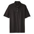 thumbnail image 5 of Yellow Rooster Men's Tall Dri-Mesh Male Polo Black LT, 5 of 6