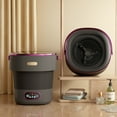 thumbnail image 1 of Portable Fully Automatic 13L Washing Machine with Spin Dryer - Folding Compact Washer with 3 Modes, 1 of 5