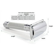 Edwin Jagger Chrome Lined Double Edge Safety Razor