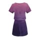 thumbnail image 3 of Mini Vestido de Verano Color Sólido Cuello en V Manga Corta Vestido de Becerro Medio, Vestido Corto de Verano, 3 of 5