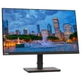 thumbnail image 3 of Lenovo ThinkVision S24e-20 23.8" Full HD 1920 x 1080 WLED LCD Monitor 2-Pack Bundle with Mini Speaker, 250 Nit, FreeSync, HDMI-VGA, Raven Black, & Adjustable Desk Mount Monitor Stand, 3 of 8