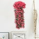 thumbnail image 5 of Flores artificiales, flores falsas, flores artificiales, simulación de violeta, colgante de pared, decoración para bodas, hogar, sala de estar, decoración de techo, envoltura de plástico, plantas, glo, 5 of 8