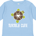 thumbnail image 4 of Inktastic Turtley Cute Girl Turtle Girls Long Sleeve Toddler T-Shirt, 4 of 5