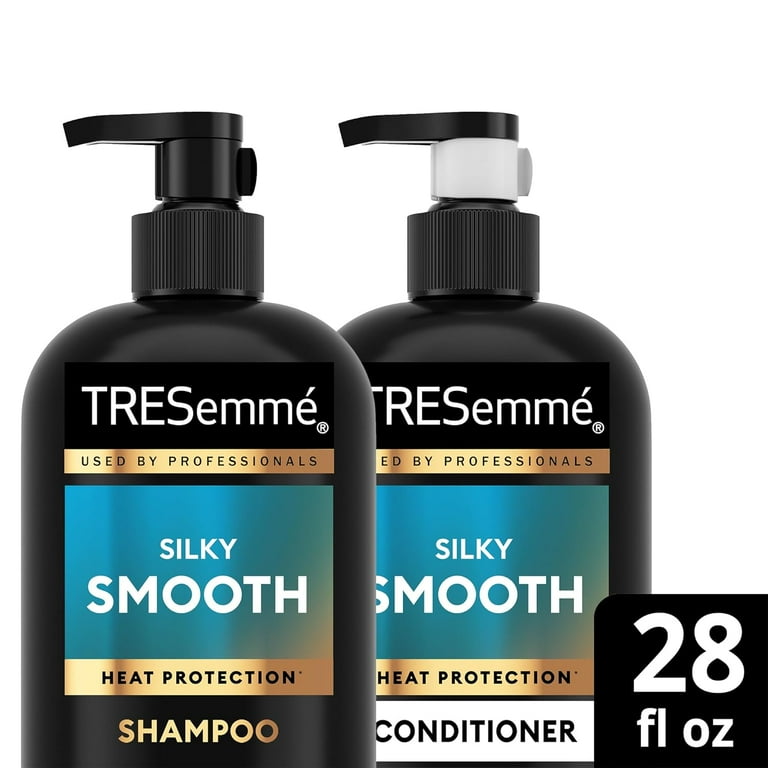 TRESemm√© Shampoo and Conditioner Set, Anti-Frizz, Silky & Smooth