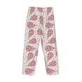 thumbnail image 3 of Vsdgher Sparkling Ice Cream Print Mens Pajama Pants Sleep & Lounge Pants, PJ Bottoms With elastic waistb and Pockets, 3 of 5