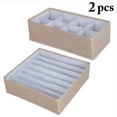 thumbnail image 2 of Underwear Organizer Divider Foldable: Large Socks Drawer Organizer Storage Box, 2 of 10